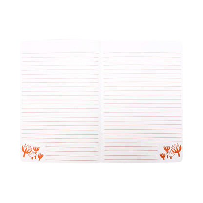 Moomin Picking Flowers A5 Softcover Notebook