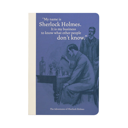 Sherlock Holmes A5 Softcover Notebook from Pulteney Press