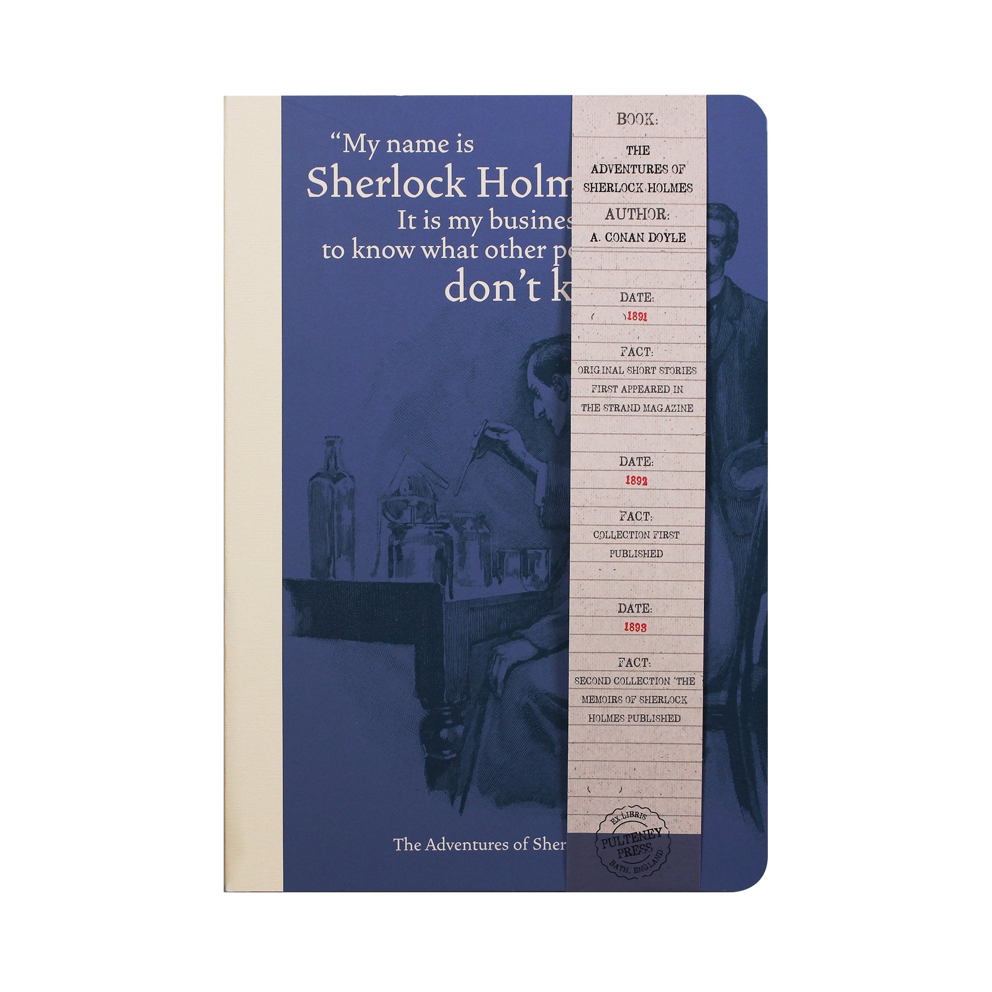 A5 Notebook (Softcover) - Pulteney Press (Sherlock Holmes)