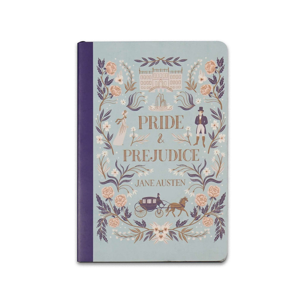 Jane Austen Pride & Prejudice A5 Softcover Notebook