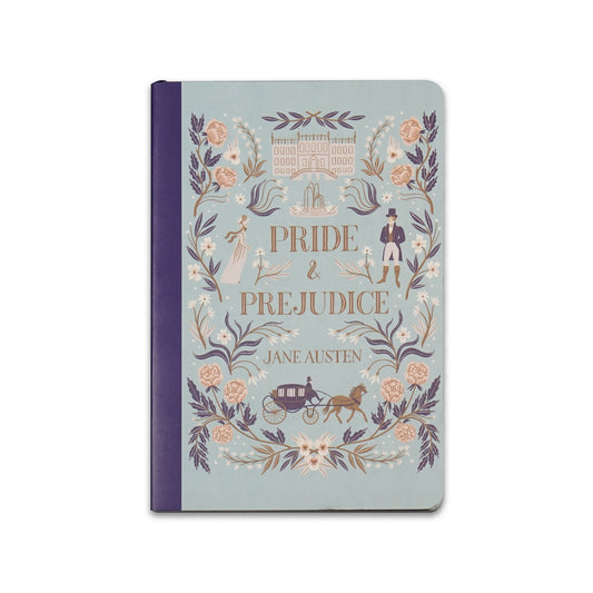 Jane Austen Pride & Prejudice A5 Softcover Notebook from Pulteney Press