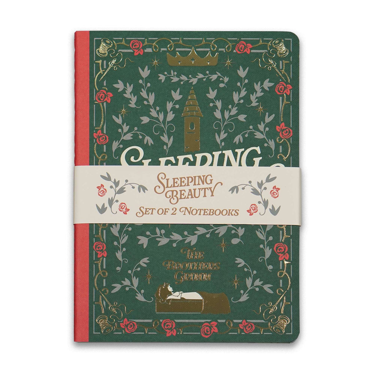 Sleeping Beauty Set of Two A5 Lined Notebooks