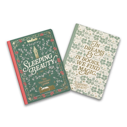 Sleeping Beauty Set of Two A5 Lined Notebooks