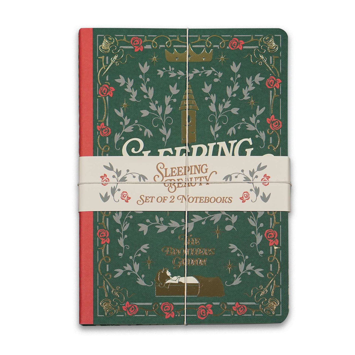 Sleeping Beauty Set of Two A5 Lined Notebooks