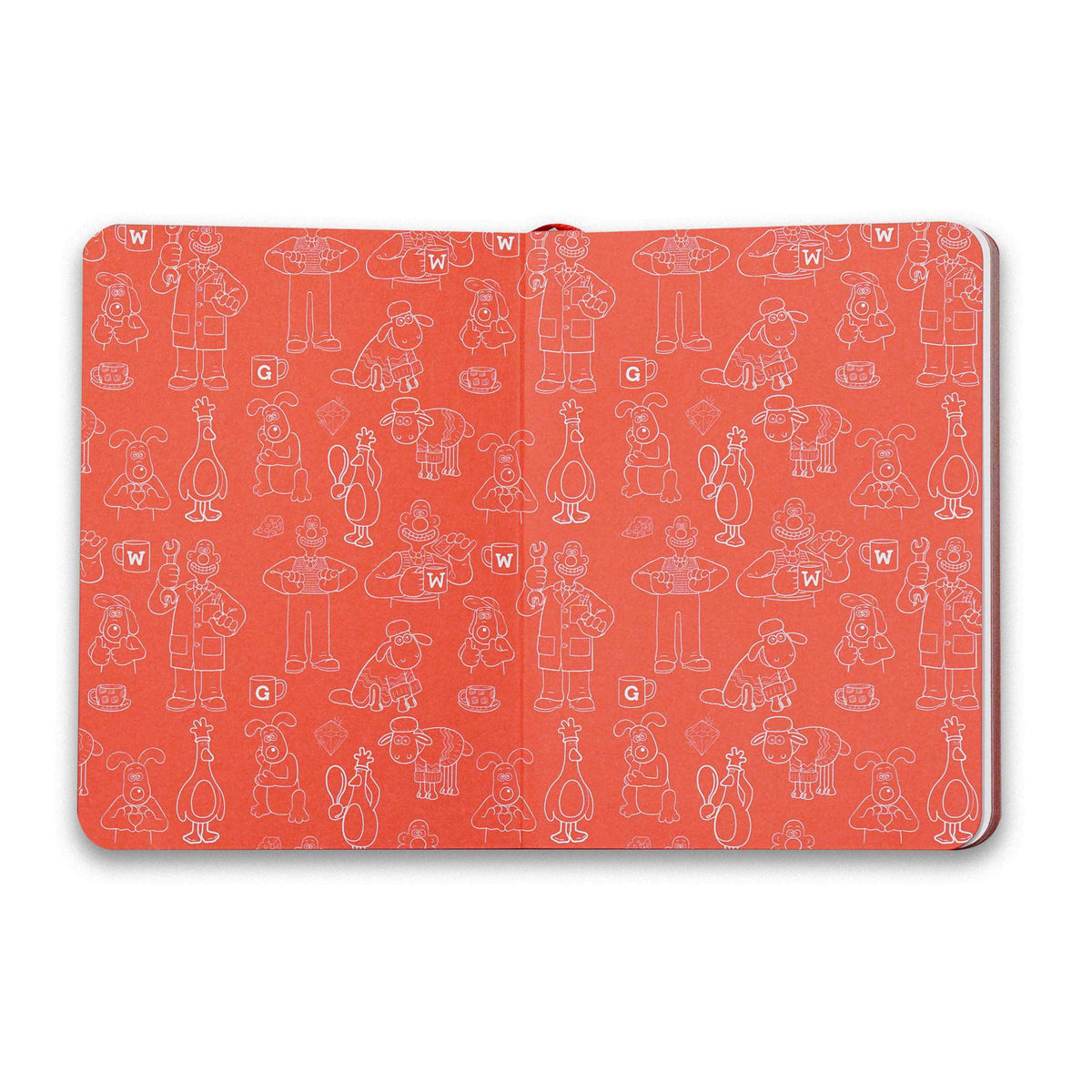 Wallace & Gromit "I'm Inventing mostly" A6 Notebook