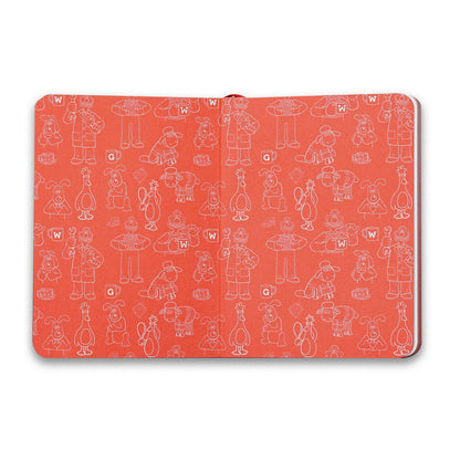 Wallace & Gromit "I'm Inventing mostly" A6 Notebook
