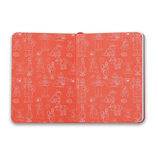 Wallace & Gromit Wallace's 'Inventin' A6 Softcover Notebook