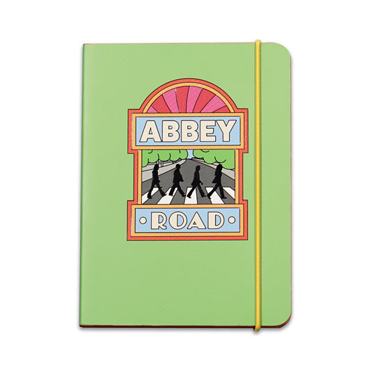 The Beatles Abbey Road Sign A6 Softcover Notebook