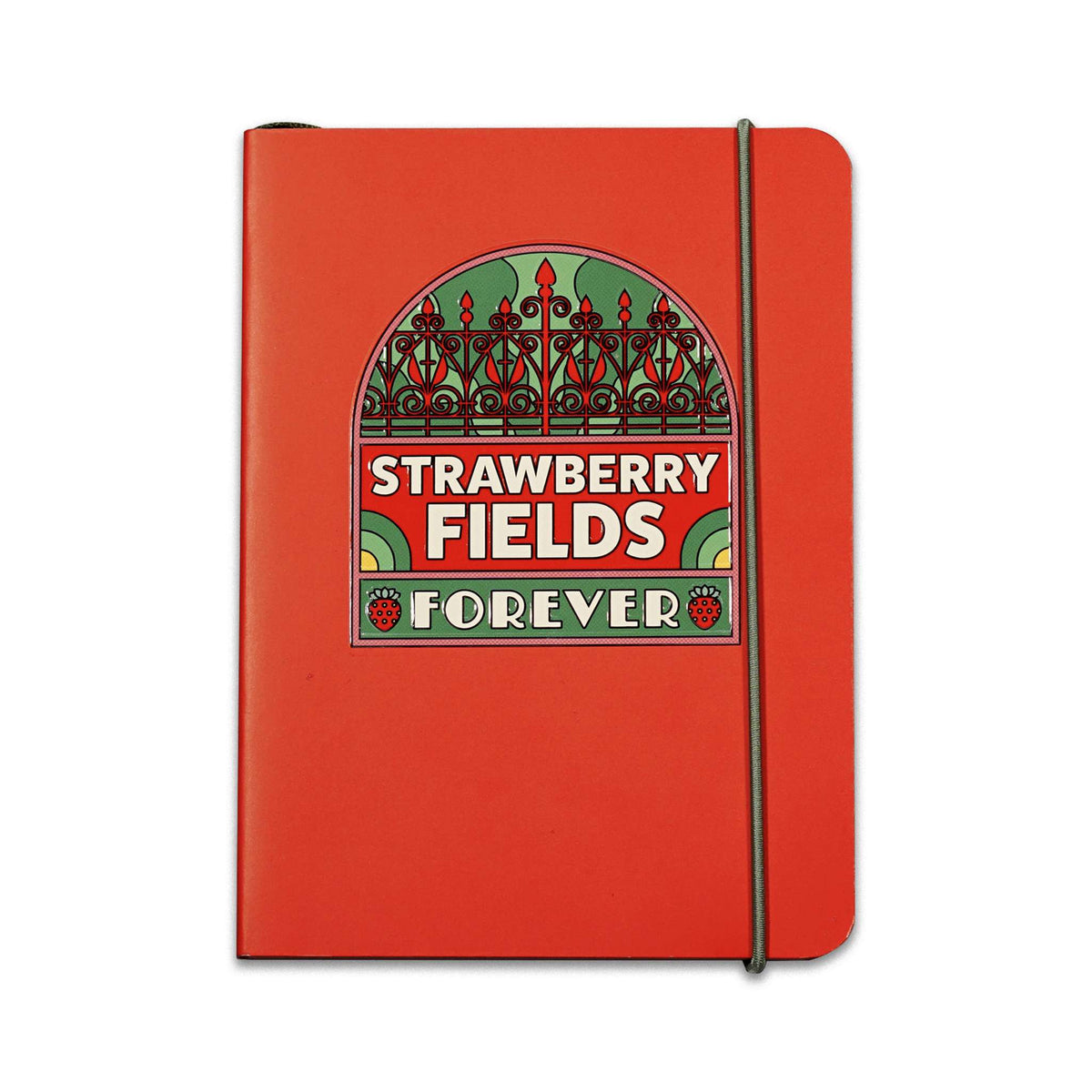 The Beatles Strawberry Fields Sign A6 Softcover Notebook