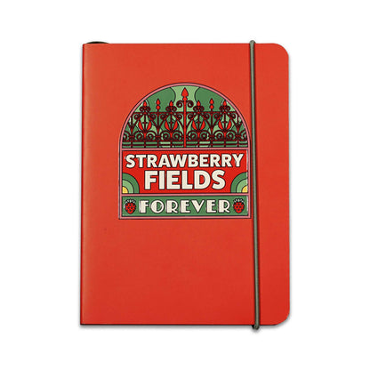 The Beatles Strawberry Fields Sign A6 Softcover Notebook