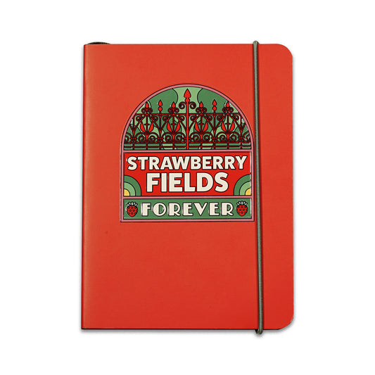 The Beatles Strawberry Fields A6 Softcover Notebook