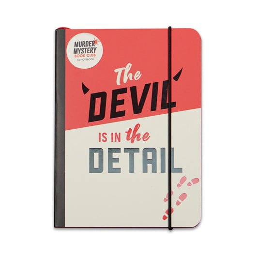 Murder Mystery Book Club A6 Notebook With Softcover From Pulteney Press