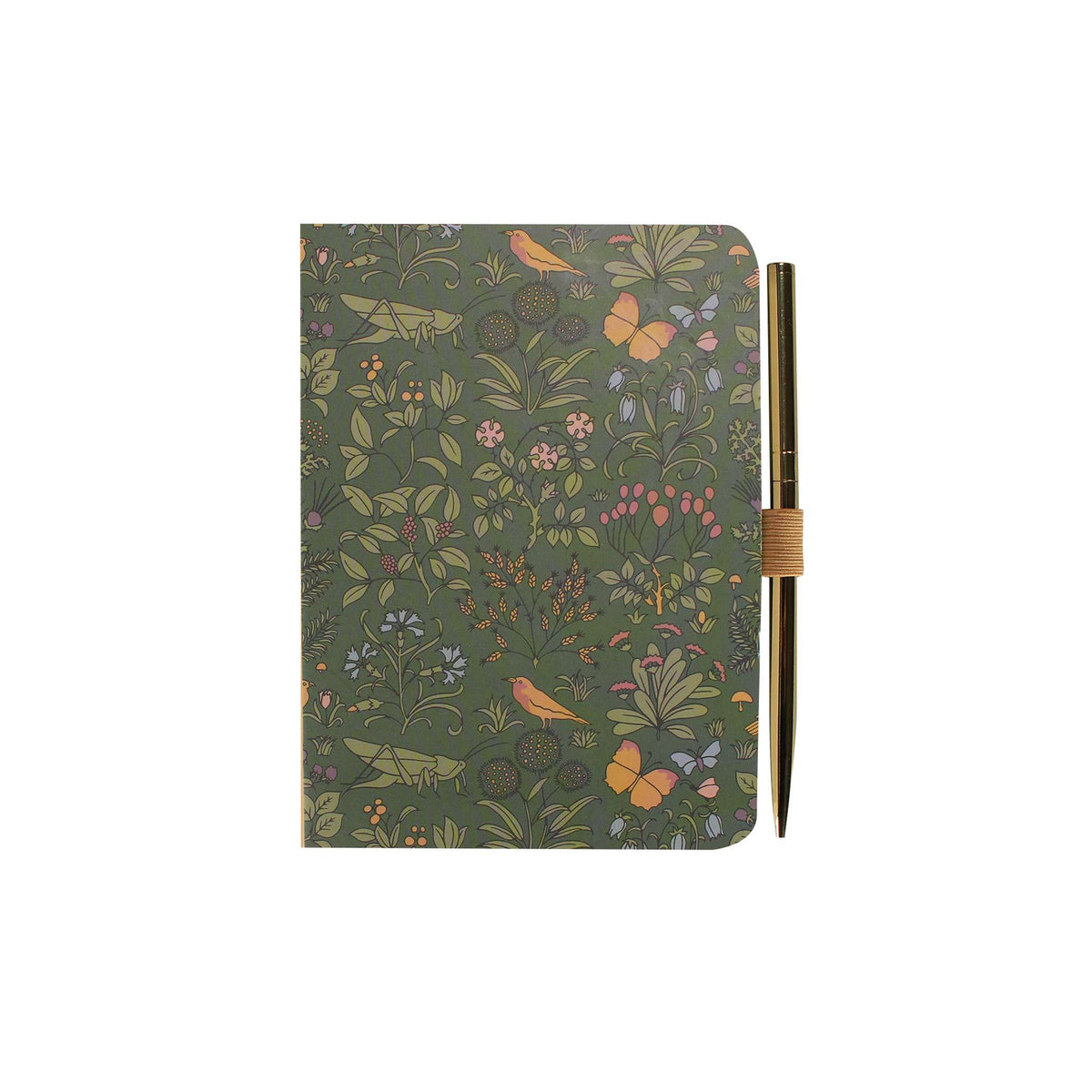 Voysey Apothecary's Garden A6 Notebook & Pen