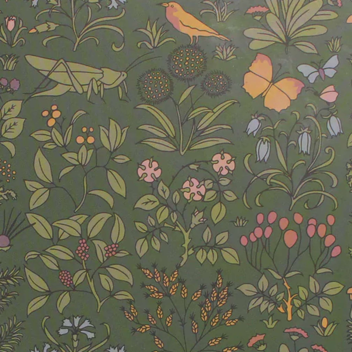 Voysey Apothecary's Garden A6 Notebook & Pen