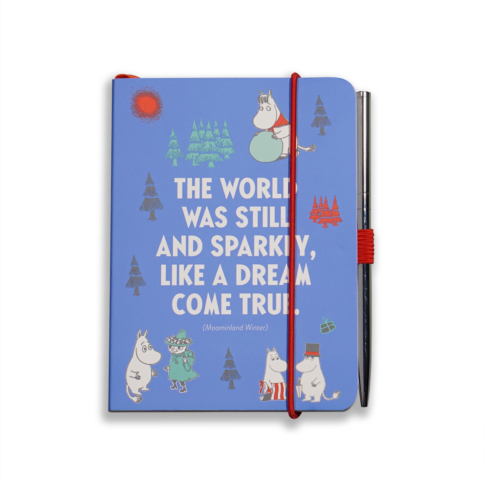 A6 Notebook & Pen - Moomin (Winter)