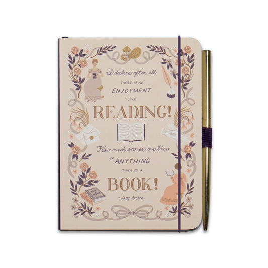 Jane Austen Pride & Prejudice A6 Notebook & Pen From Pulteney Press