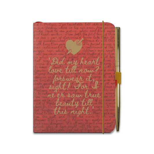 Shakespeare Romeo and Juliet A6 Notebook Set