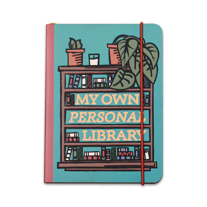 "My Own Personal Library" A6 Softcover Notebook
