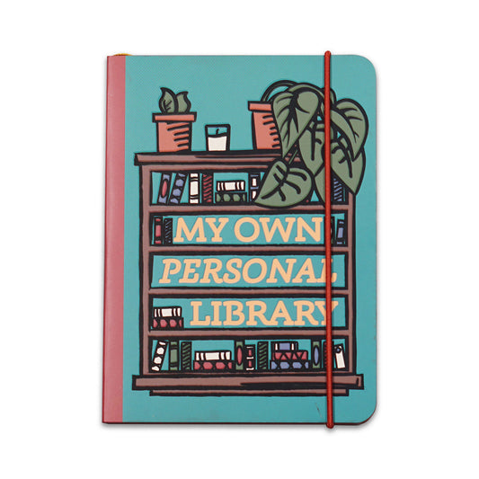 My Own Personal Library' Pulteney Press A6 Notebook With Softcover