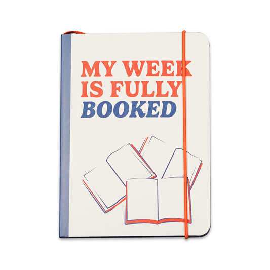 My Week Is Fully Booked' Pulteney Press A6 Notebook With Softcover