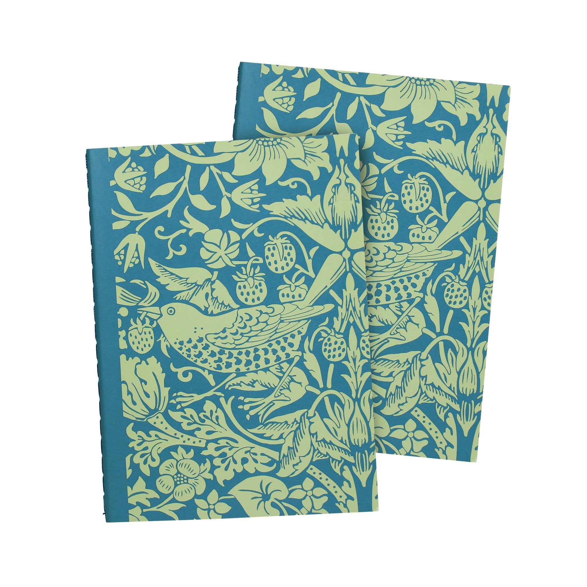 A6 Notebooks Set of 2 - William Morris (Sage)