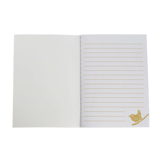 Kate Heiss Set of 2 A6 Notebooks Powder Blue & Mustard