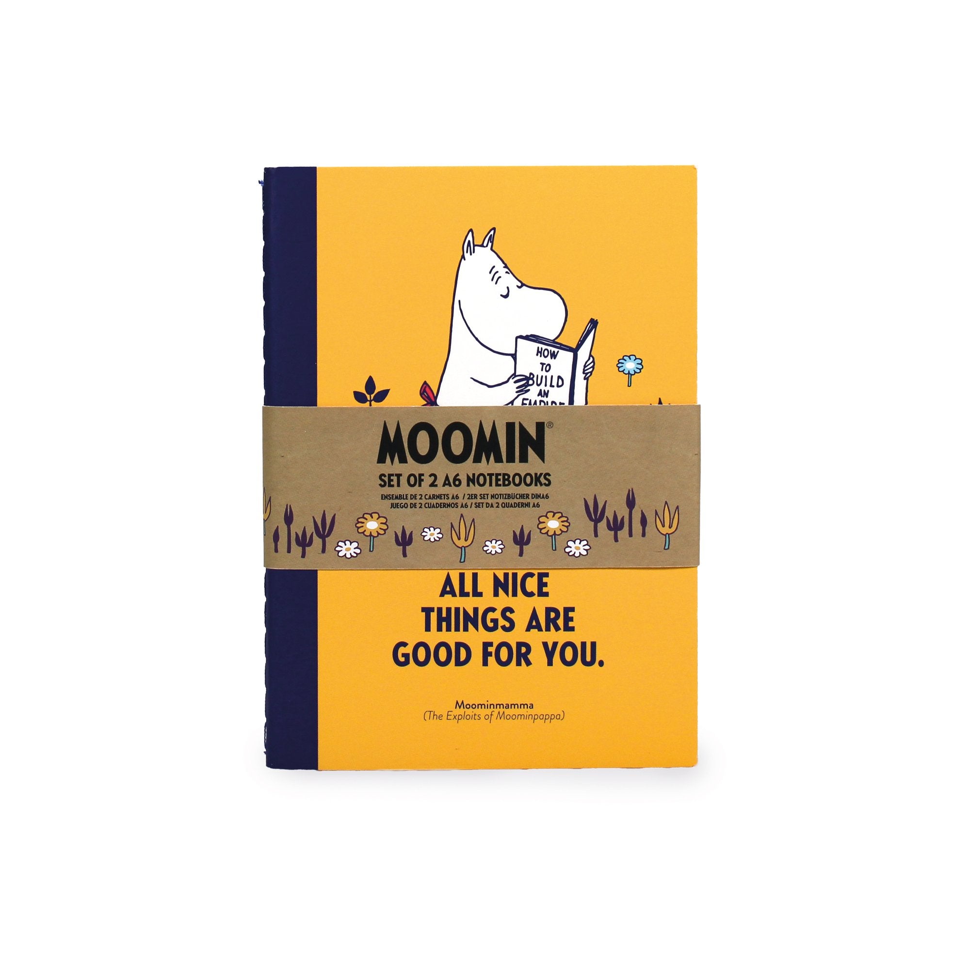 A6 Notebooks Set of 2 - Moomin