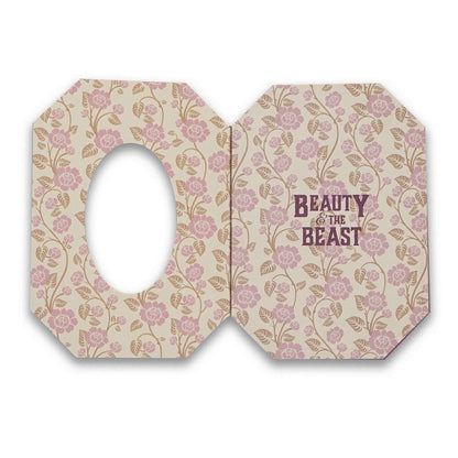 Beauty and the Beast A6 Mirror Die-Cut Notebook