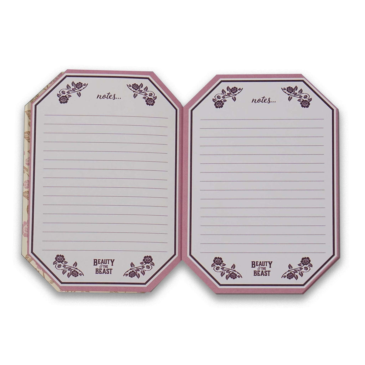 Beauty and the Beast A6 Mirror Die-Cut Notebook