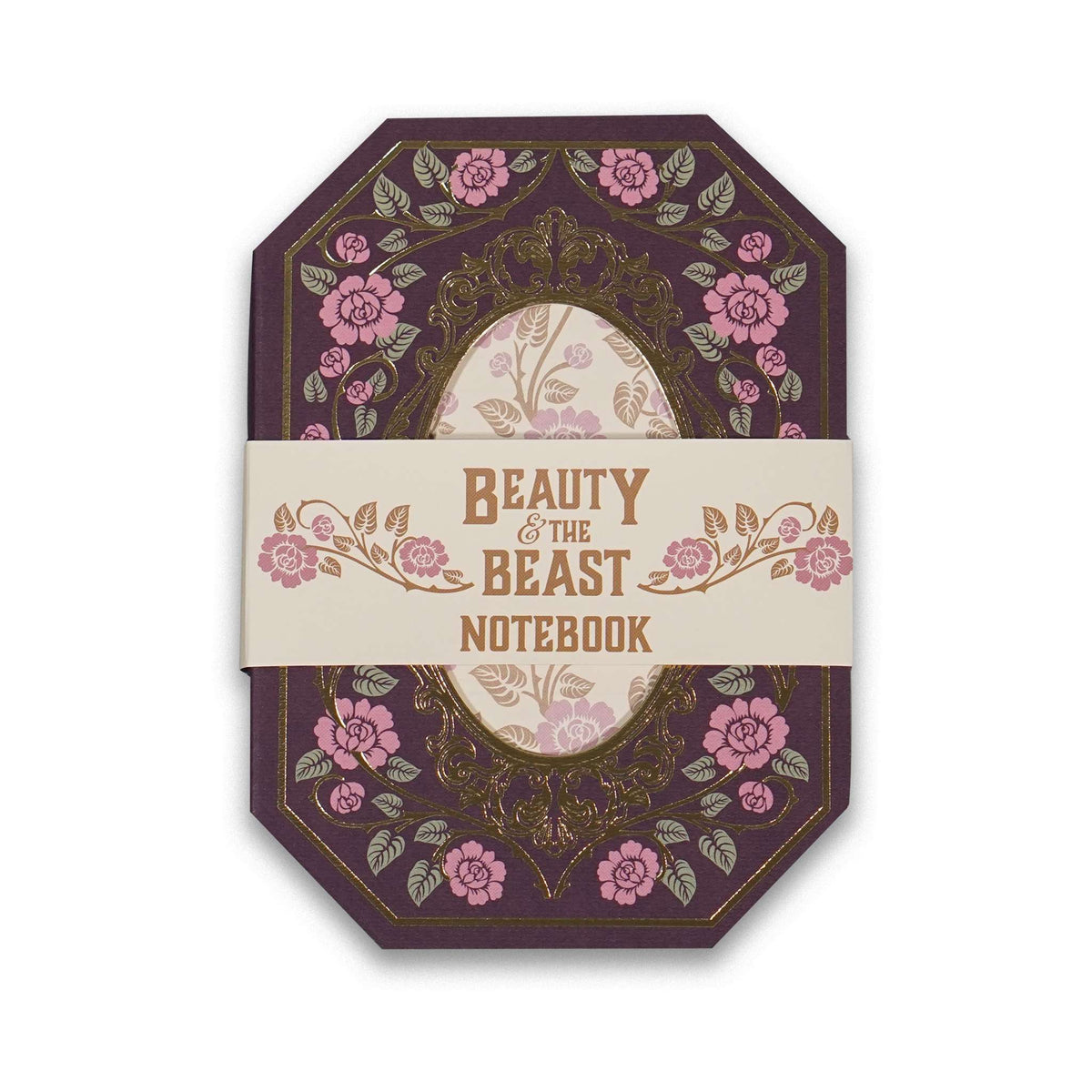 Beauty and the Beast A6 Mirror Die-Cut Notebook