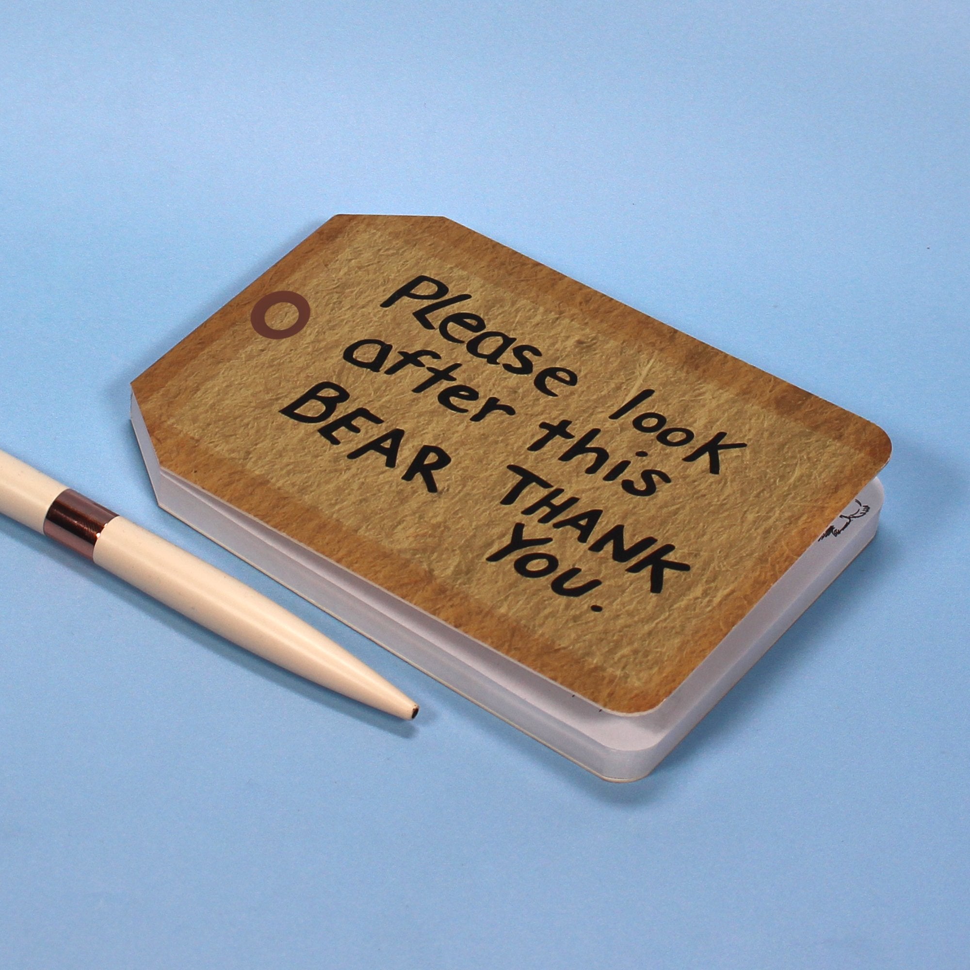 Pocket Notebook Shaped - Paddington (Tag)