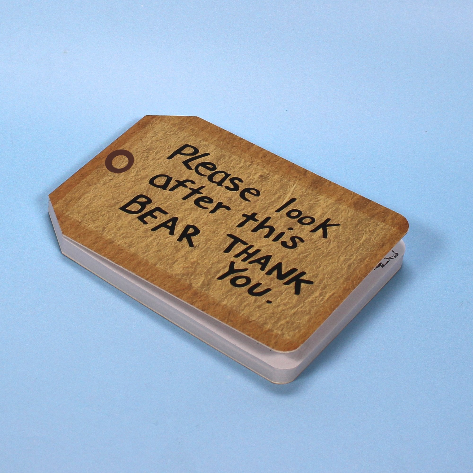 Pocket Notebook Shaped - Paddington (Tag)