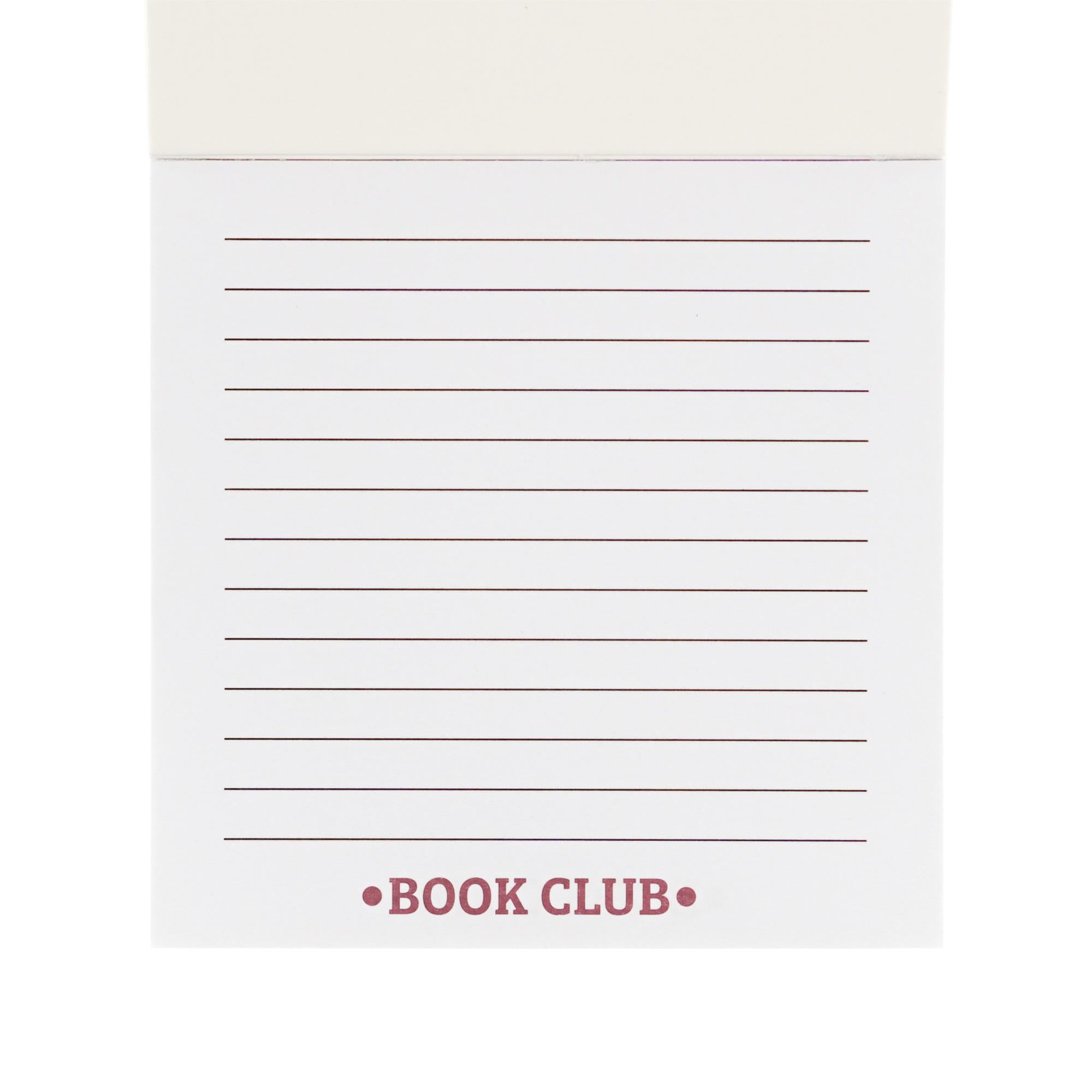 Pocket Notebook Shaped - Pulteney Press (Book Club)