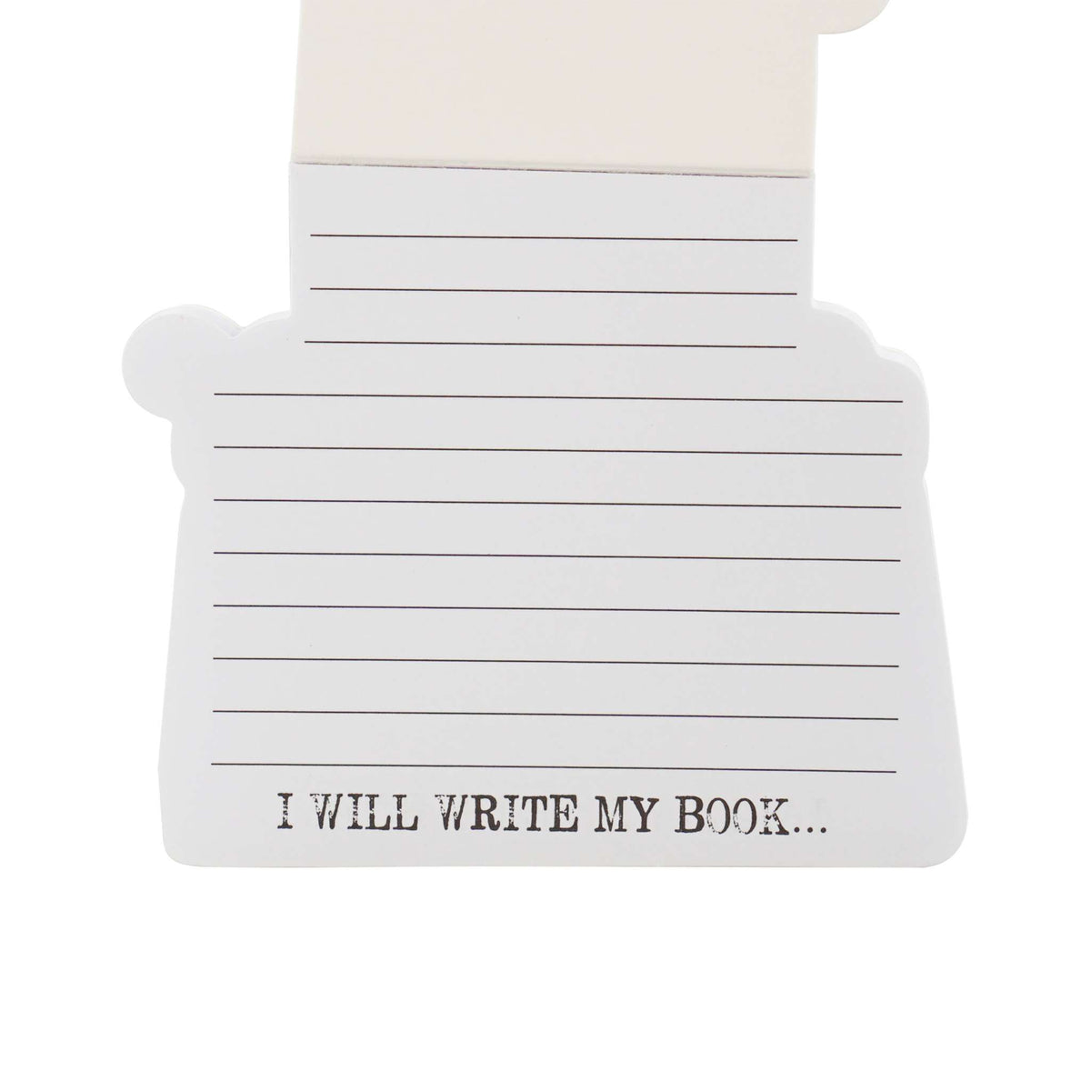 Pocket Notebook Shaped - Pulteney Press (I Will Write)