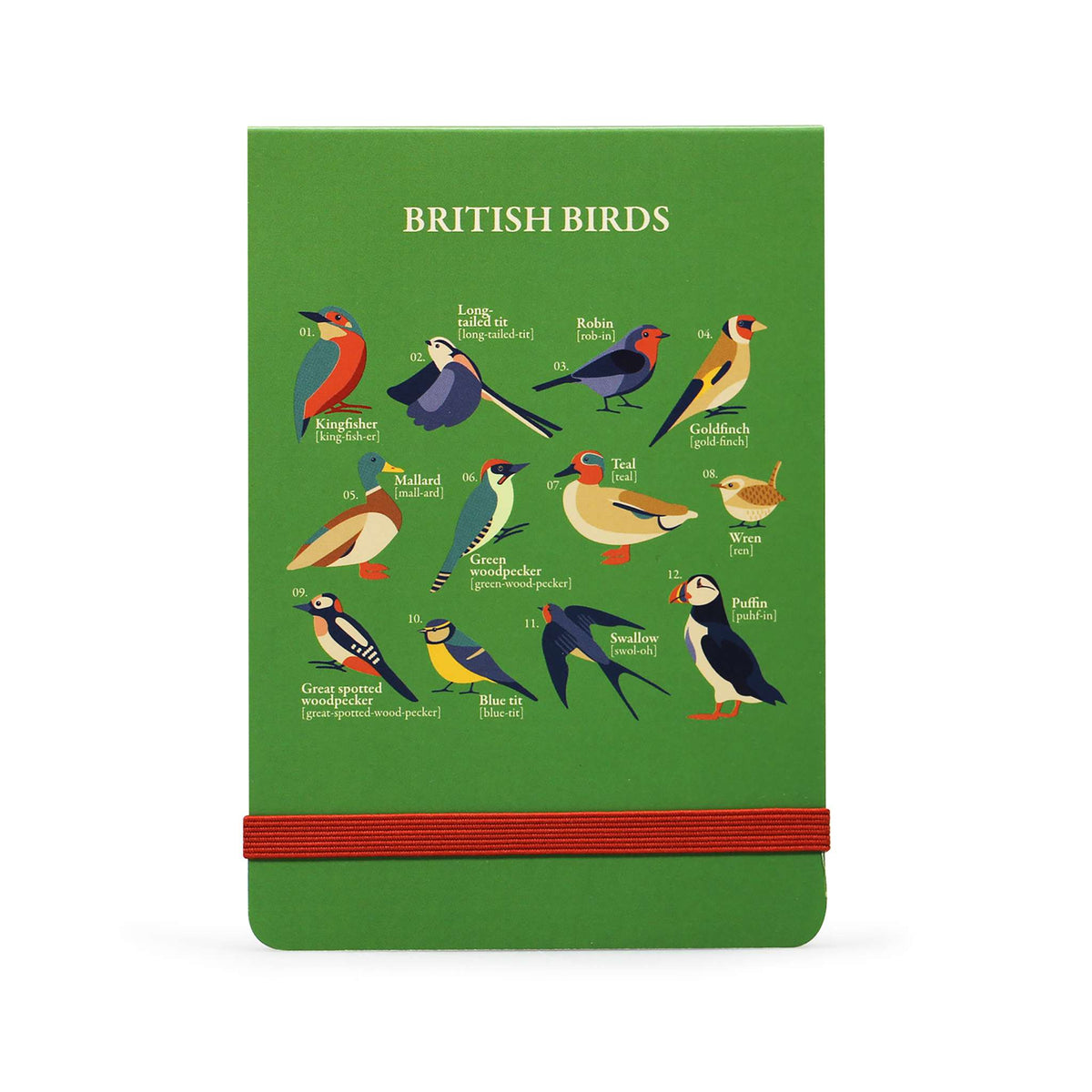 RSPB British Birds Bird Spotter Notebook - 160 Pages