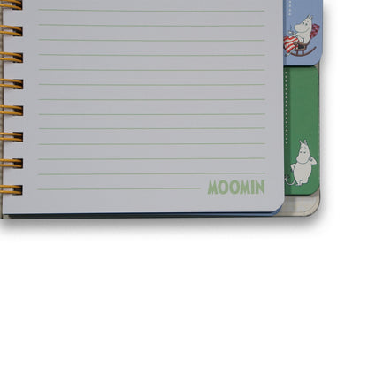 Moomin In a Spin A5 Get Organised Spiral Notebook