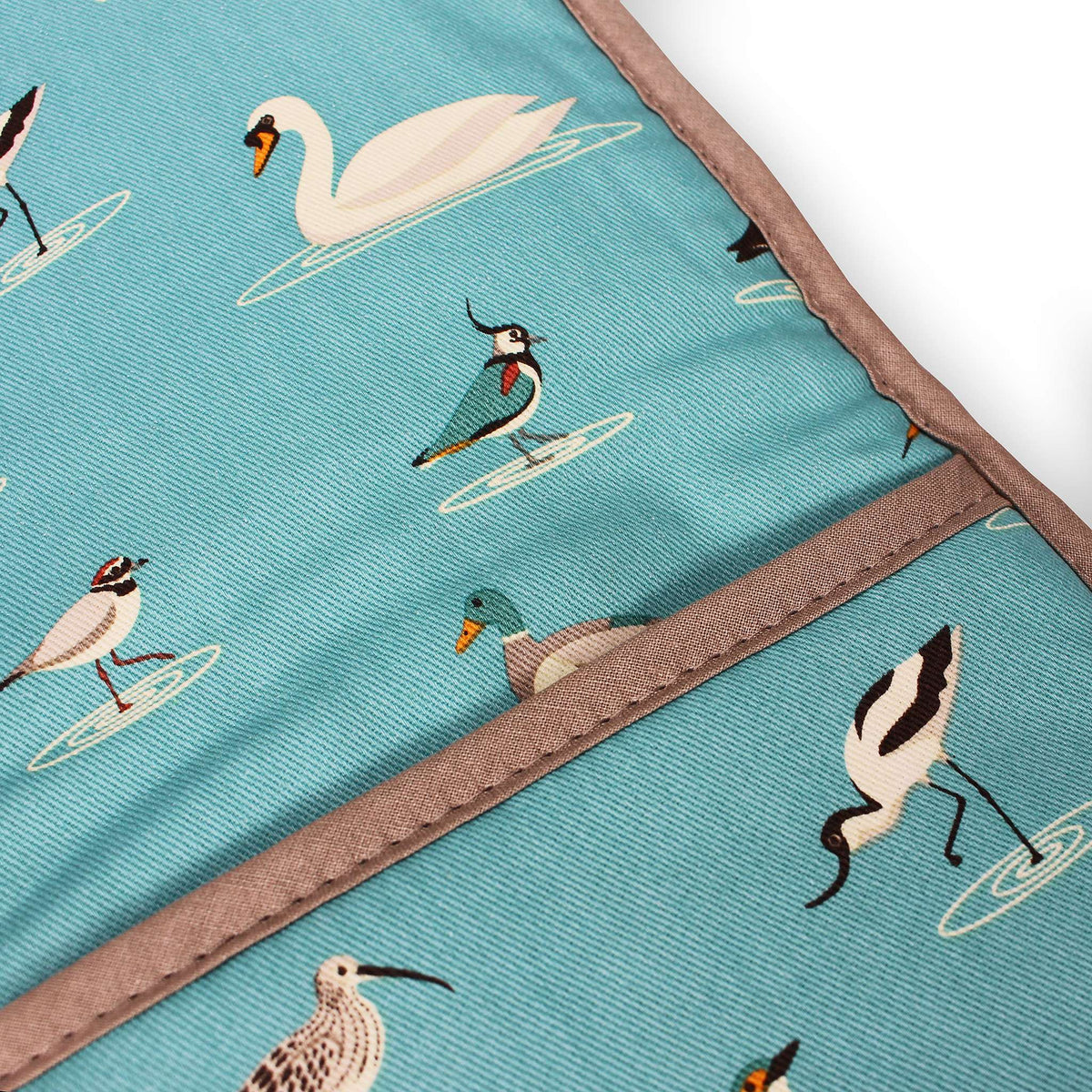 RSPB Water Birds Recycled Cotton Double Oven Glove