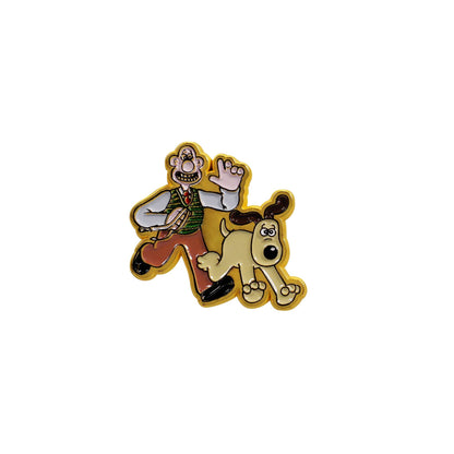 Wallace & Gromit Pin Badge