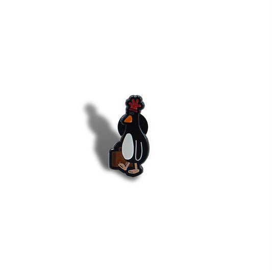 Pin Badge - Wallace & Gromit (Feathers)