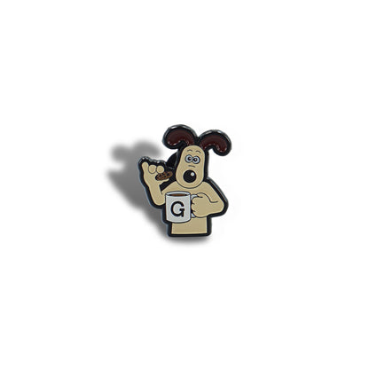 Wallace & Gromit Pin Badge – Gromit