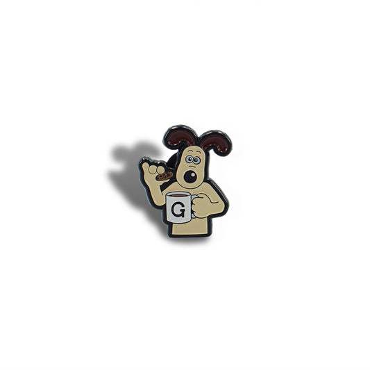 Pin Badge - Wallace & Gromit (Gromit)