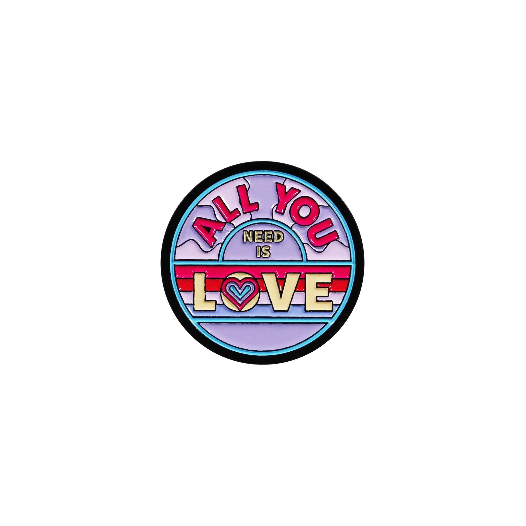Pin Badge - The Beatles (All You Need is Love)