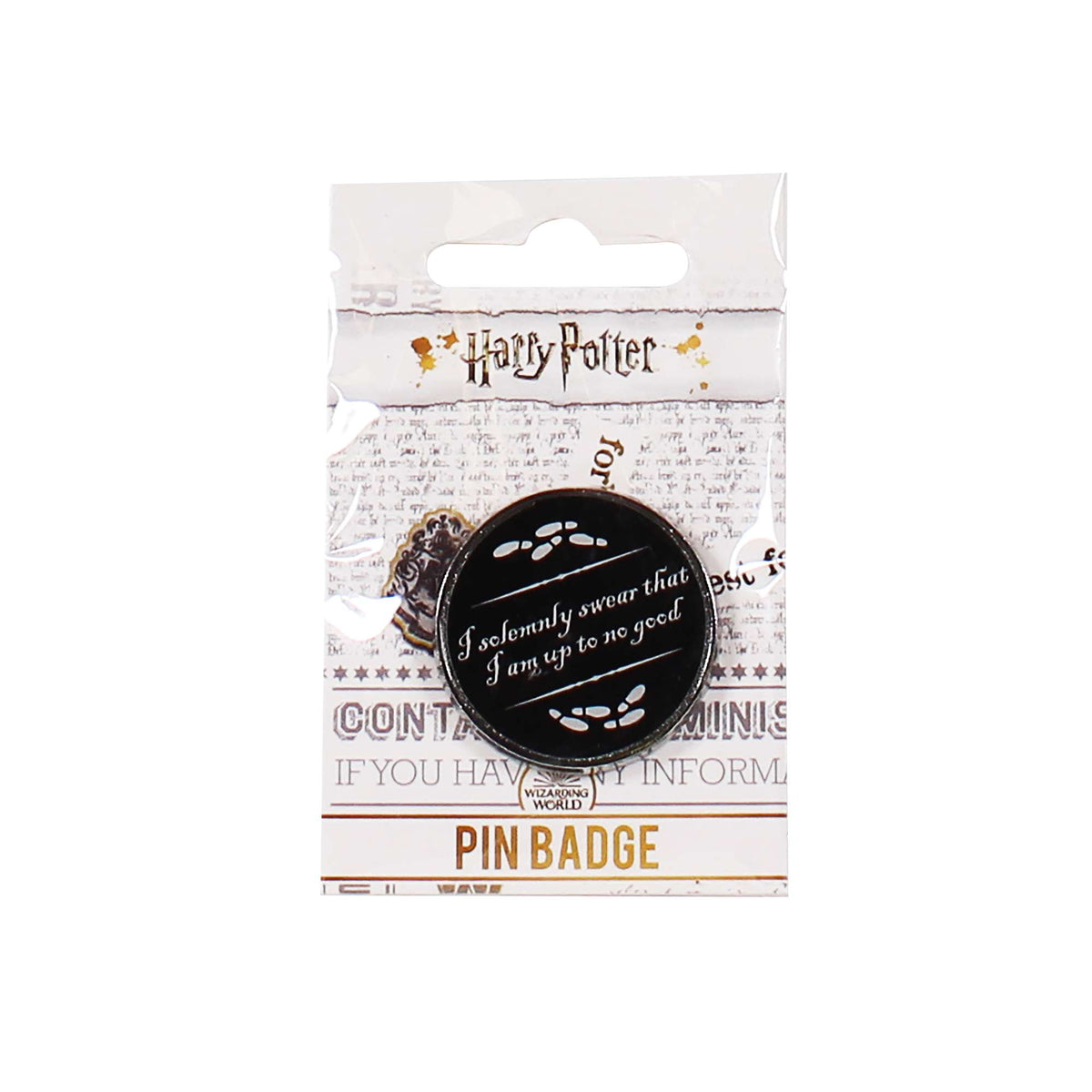 Harry Potter Marauder's Map 'I Solemnly Swear' Pin Badge