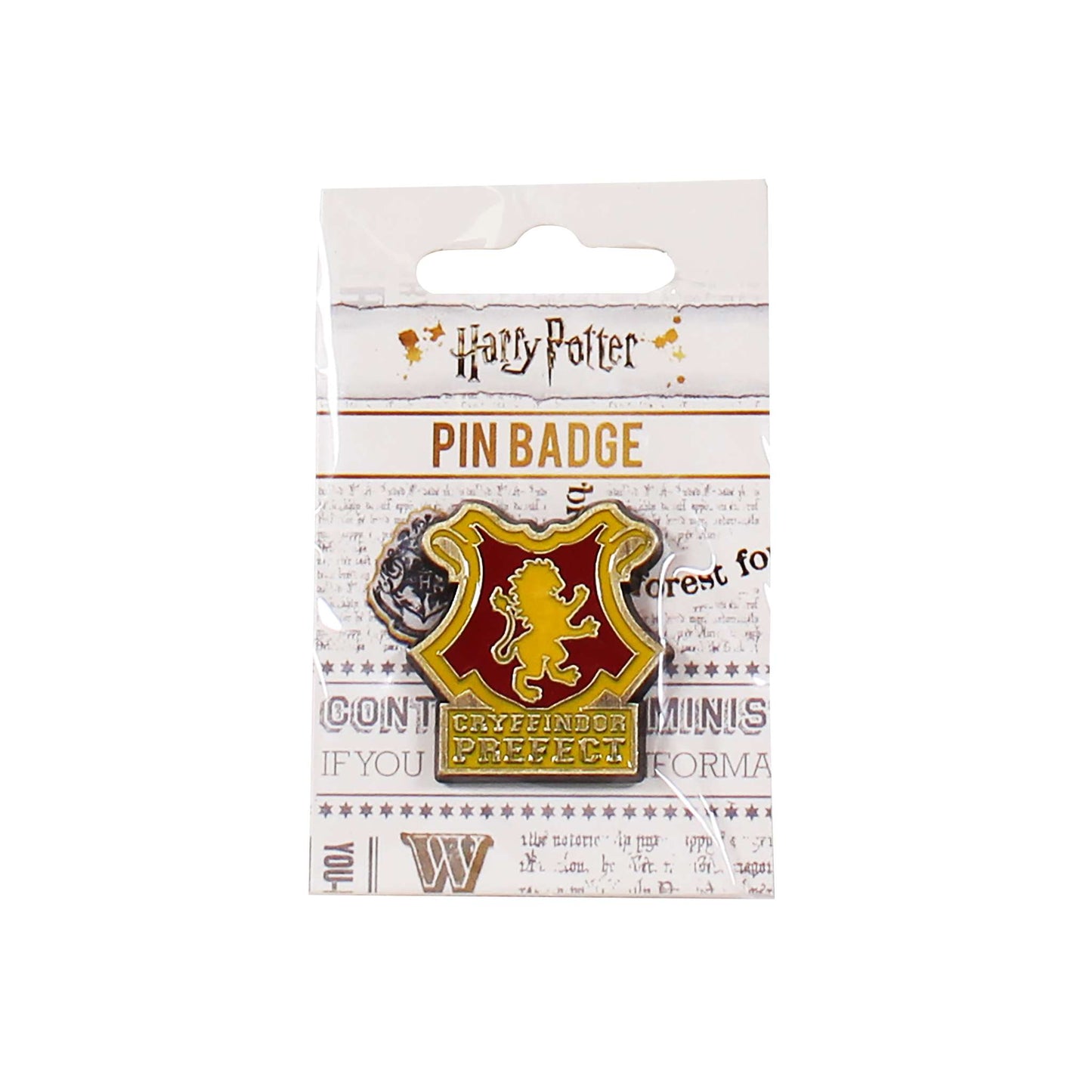 Harry Potter Pin Badge - Gryffindor Prefect