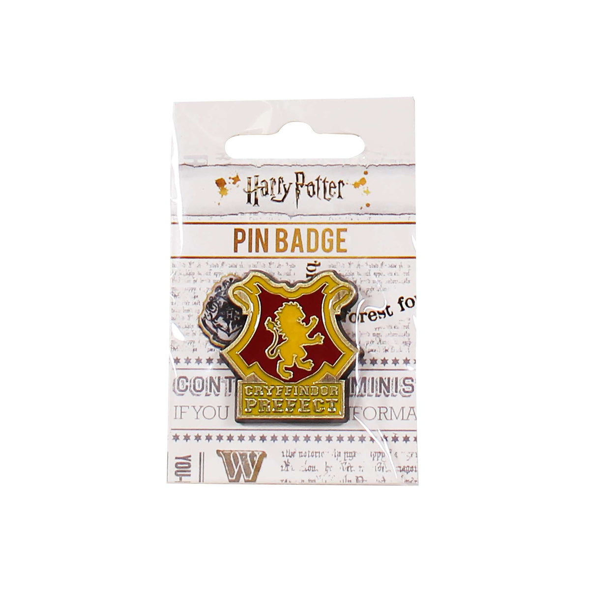 Harry Potter Gryffindor Prefect Pin Badge