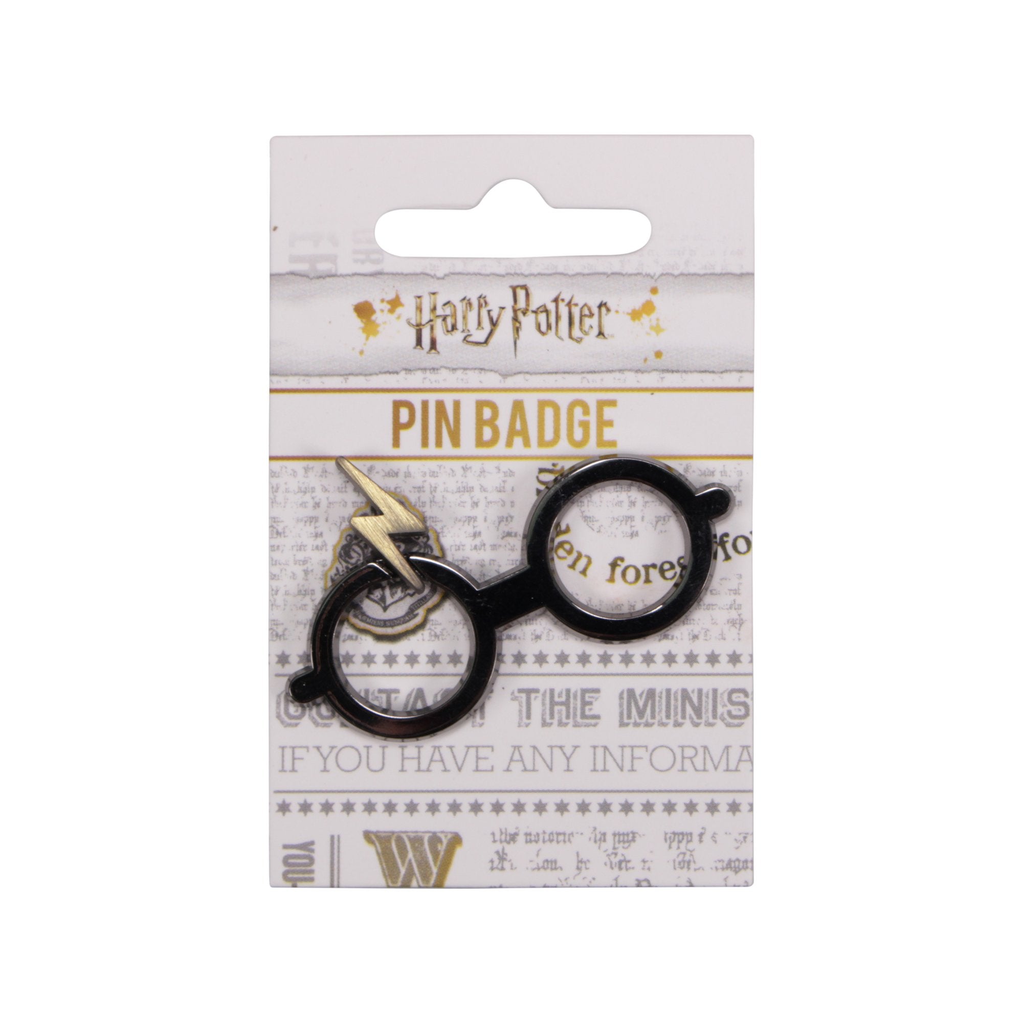 Pin Badge - Harry Potter (Glasses And Scar)