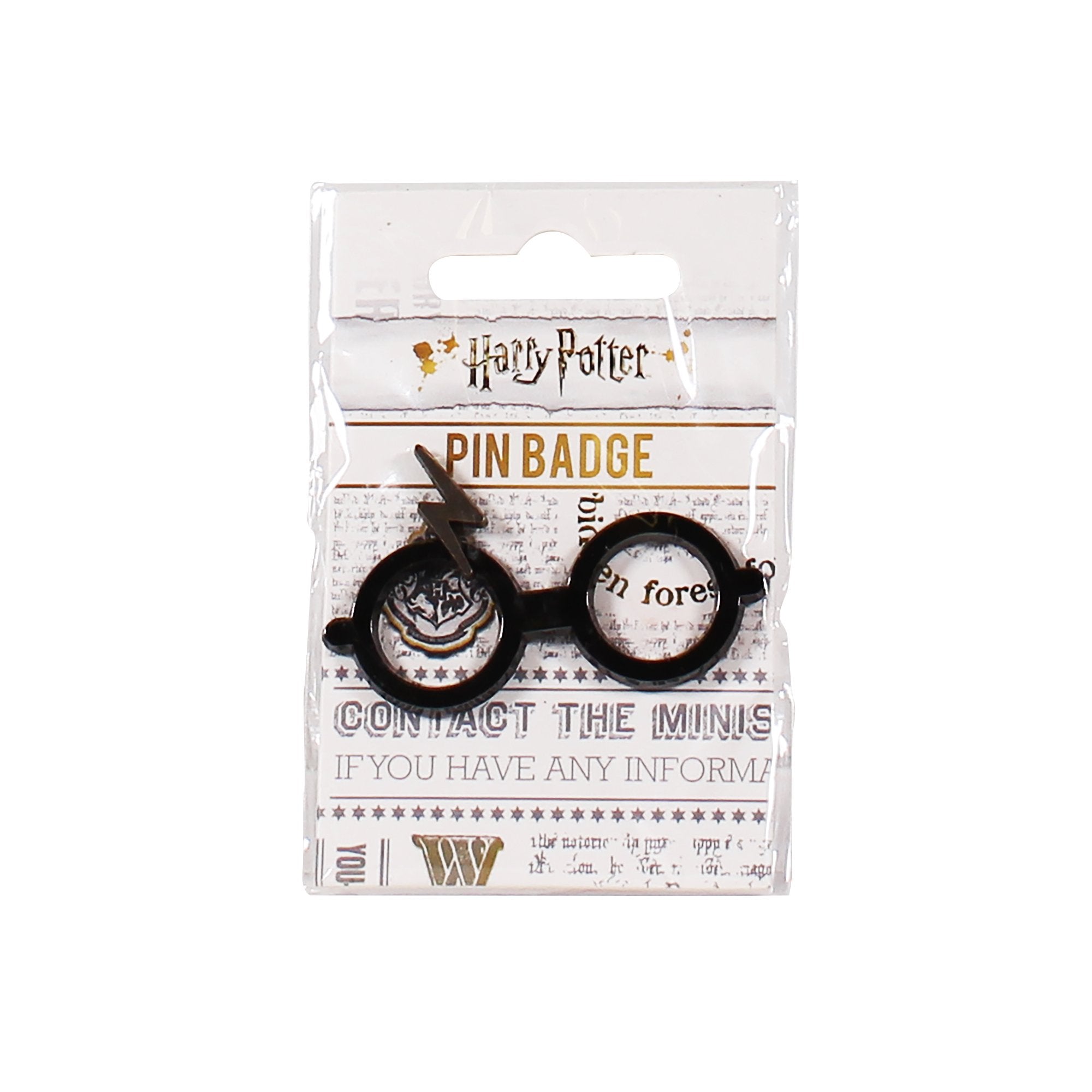 Pin Badge - Harry Potter (Glasses And Scar)