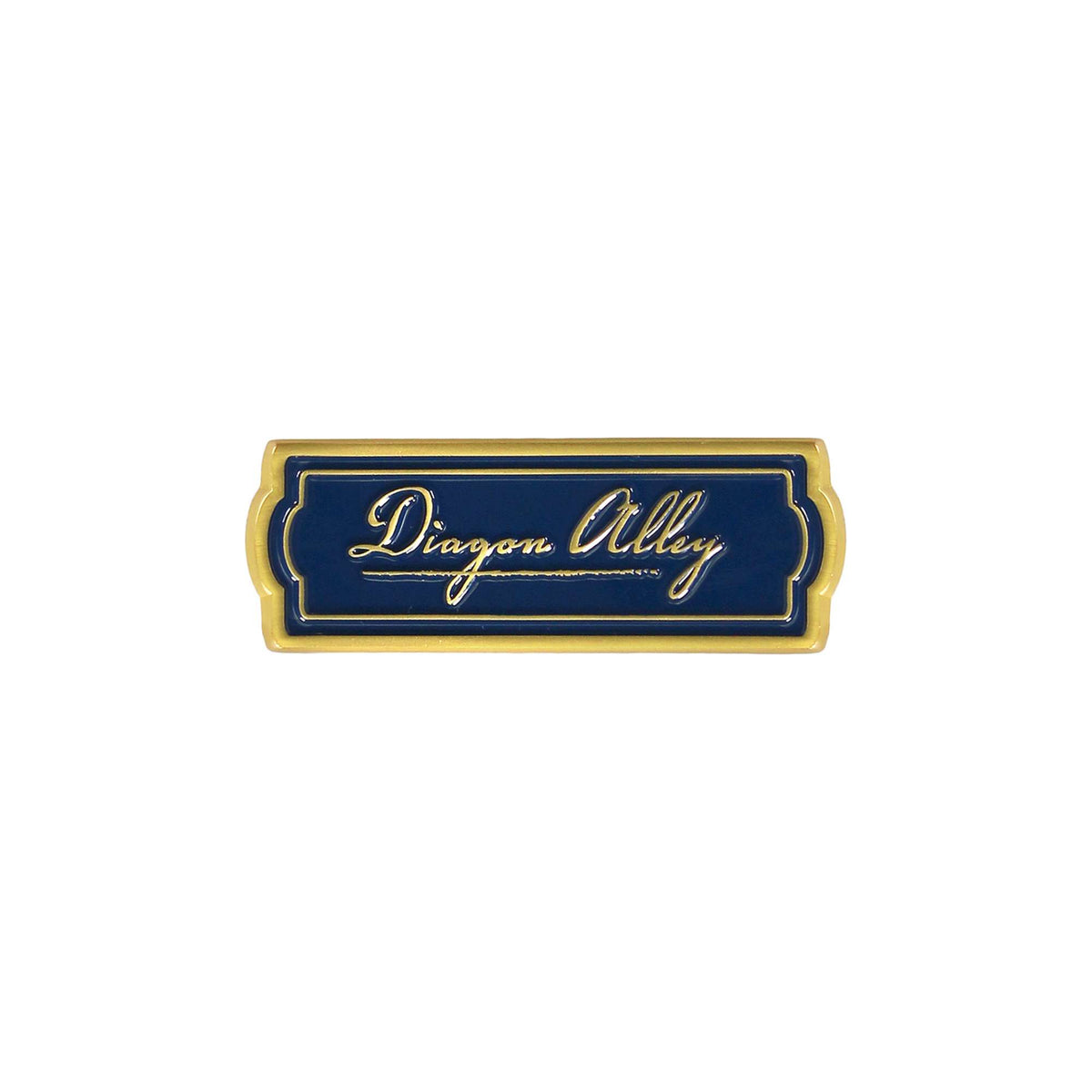 Harry Potter Diagon Alley Metal and Enamel Pin Badge