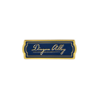 Harry Potter Diagon Alley Metal and Enamel Pin Badge