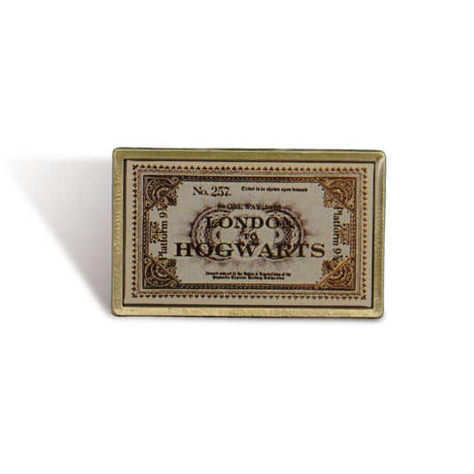 Harry Potter 'London to Hogwarts Ticket' Pin Badge